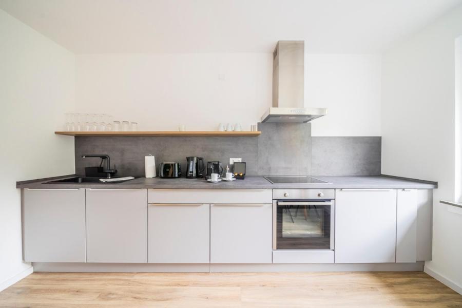 Glueck Auf Appartements Kaiserstrasse Muelheim Mülheim an der Ruhr Esterno foto
