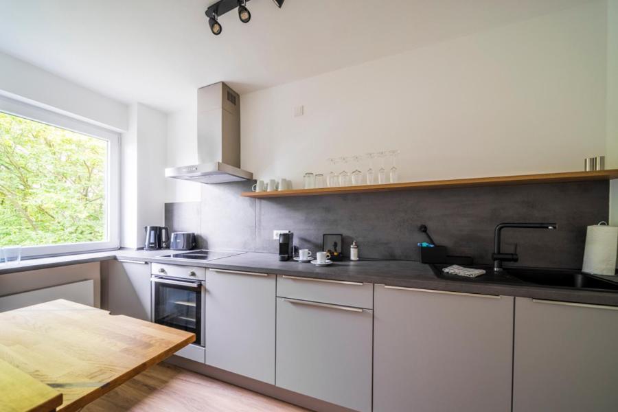Glueck Auf Appartements Kaiserstrasse Muelheim Mülheim an der Ruhr Esterno foto